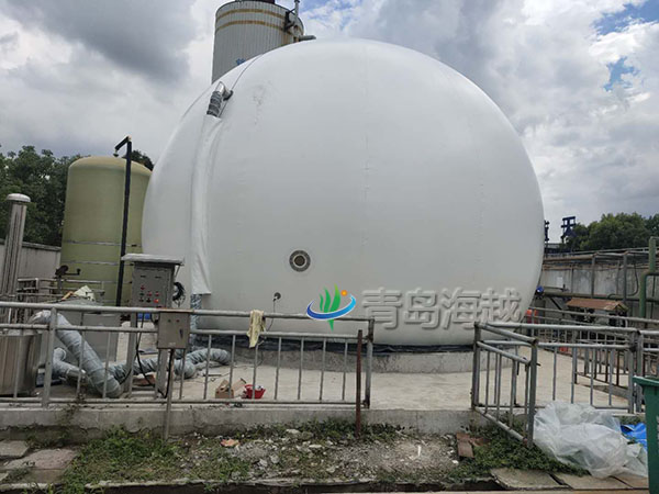 合肥肥東污水廠300立方雙膜沼氣儲氣柜更新項目